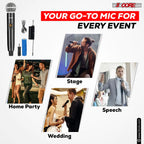 5Core Wireless Microphones VHF Microfonos Inalambricos Professional Handheld Cordless Mic