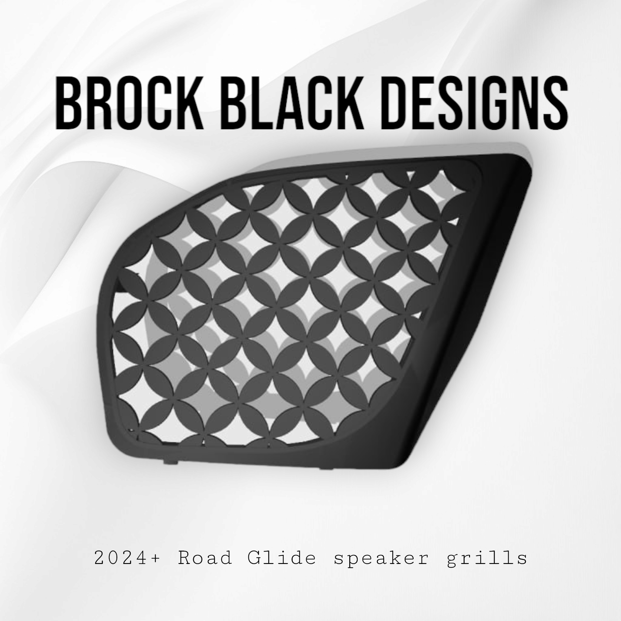 2024+ Road Glide various decorative speakers grill covers sets