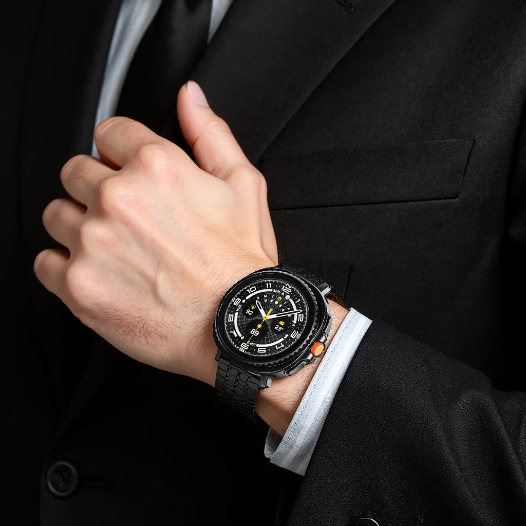 Luxury Stainless Steel Integrated Band for Samsung Galaxy Watch 8 & 7 I 40MM, 44MM, 46MM, 47MM