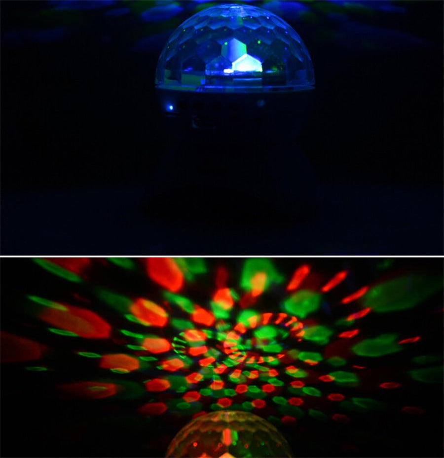 Portable Bluetooth Speaker with LED Lights