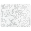XVX Space Pad Glass Gaming Mousepad with Anti-Slip Rubber Base