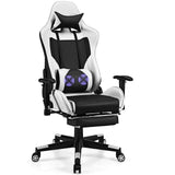 PU Leather Gaming Chair with USB Massage