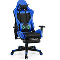 PU Leather Gaming Chair with USB Massage