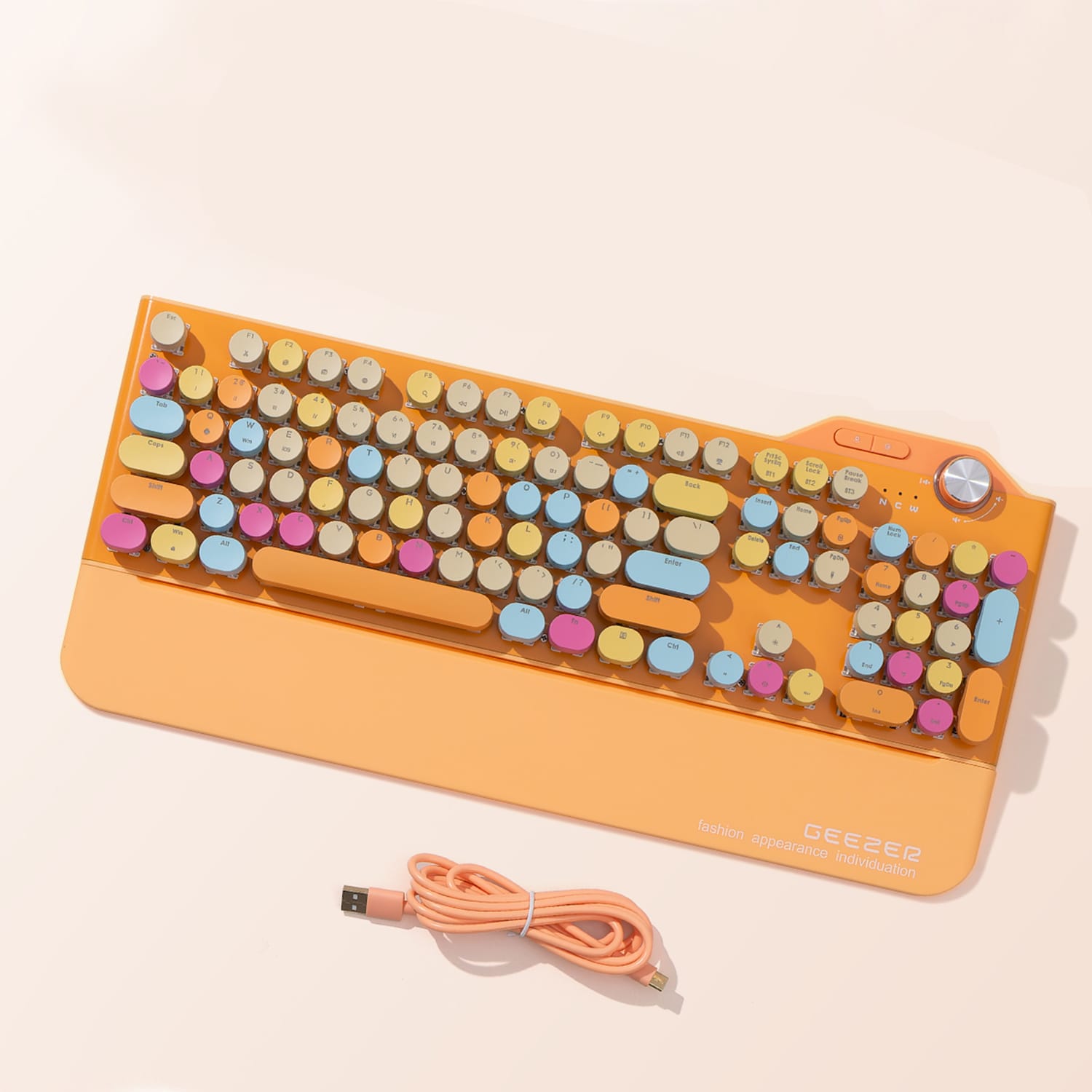 Wireless Keyboard - Silent Keys, 104 Keys Full Keyboard