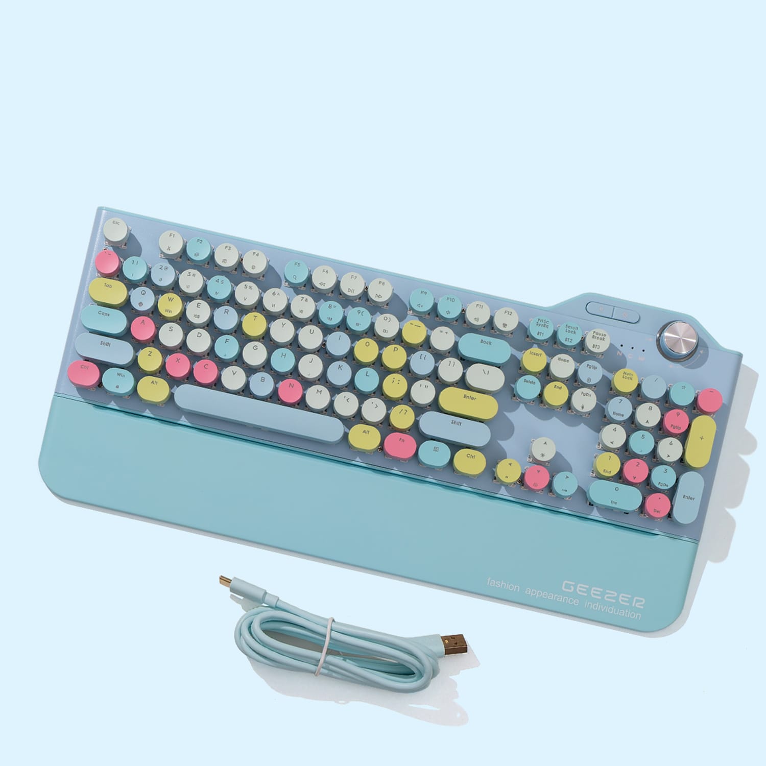 Wireless Keyboard - Silent Keys, 104 Keys Full Keyboard