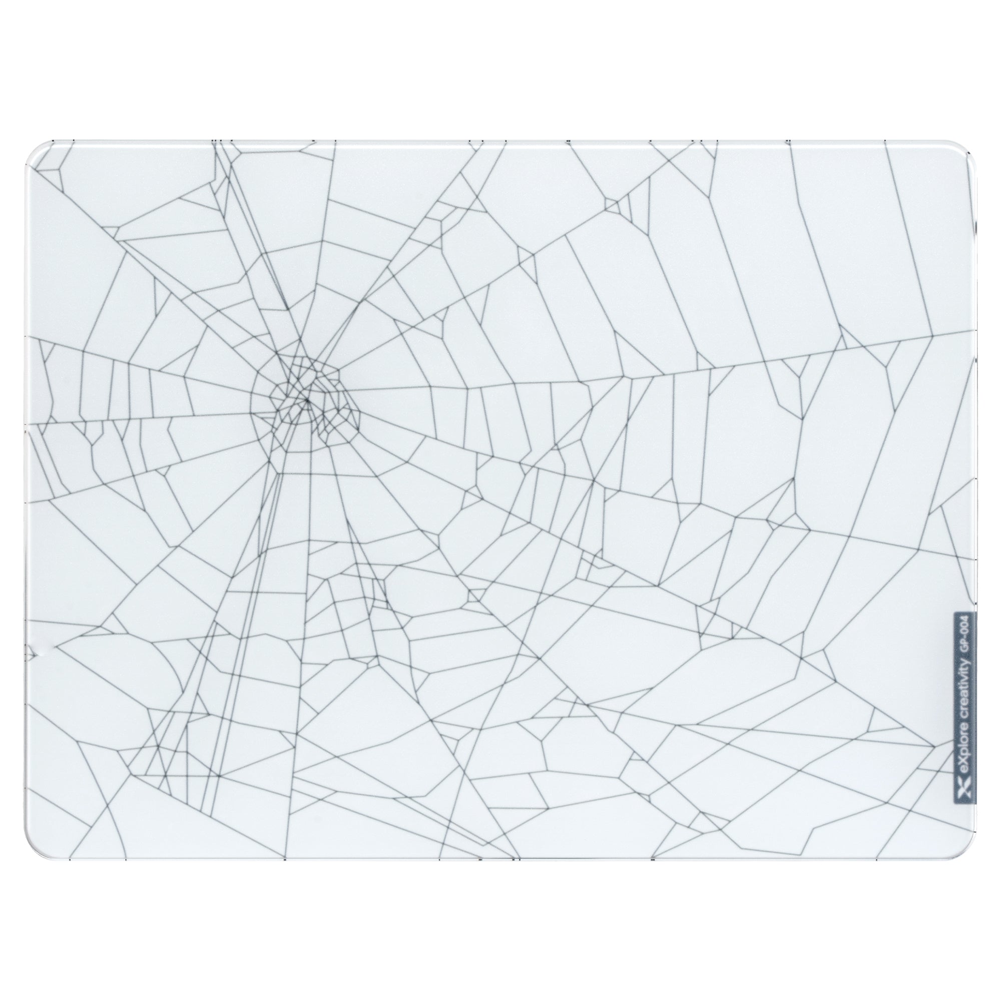 XVX Tempered Glass Mouse Pad for FPS Gaming