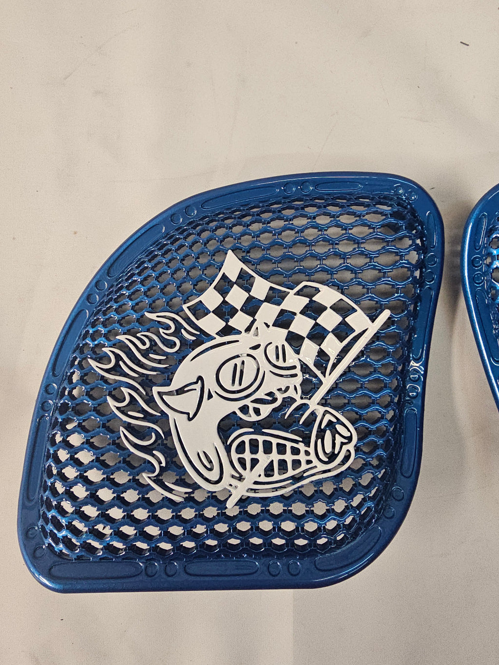 98-2024+ Road Glide 3D Fast Johnny speakers grill covers set