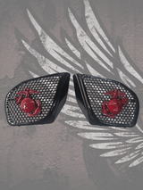 98-2024+ Road Glide 3D USMC speakers grill covers set