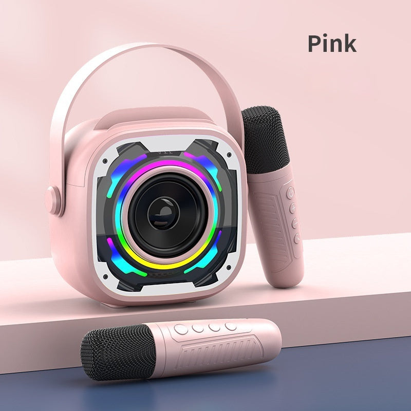 Portable Karaoke Speaker with Wireless Microphone