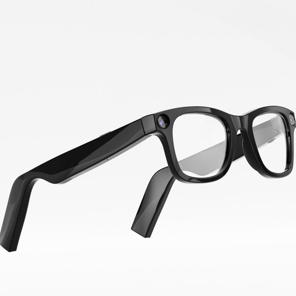 AI Smart Glasses with HD Camera and Anti-Shake Strap for Seamless Shooting