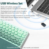 Wired Keyboard & Mouse Combo - 85-Key RGB Keyboard