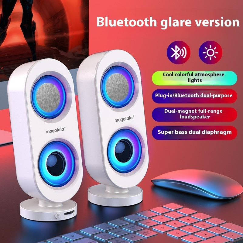 Desktop 2.2 Subwoofer Speaker System — Wired & Bluetooth