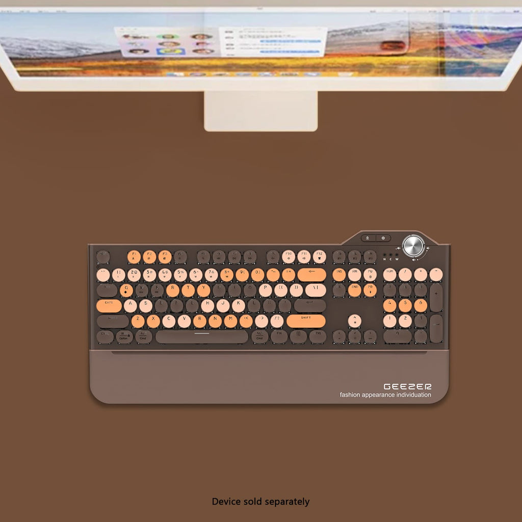 Wireless Keyboard - Silent Keys, 104 Keys Full Keyboard