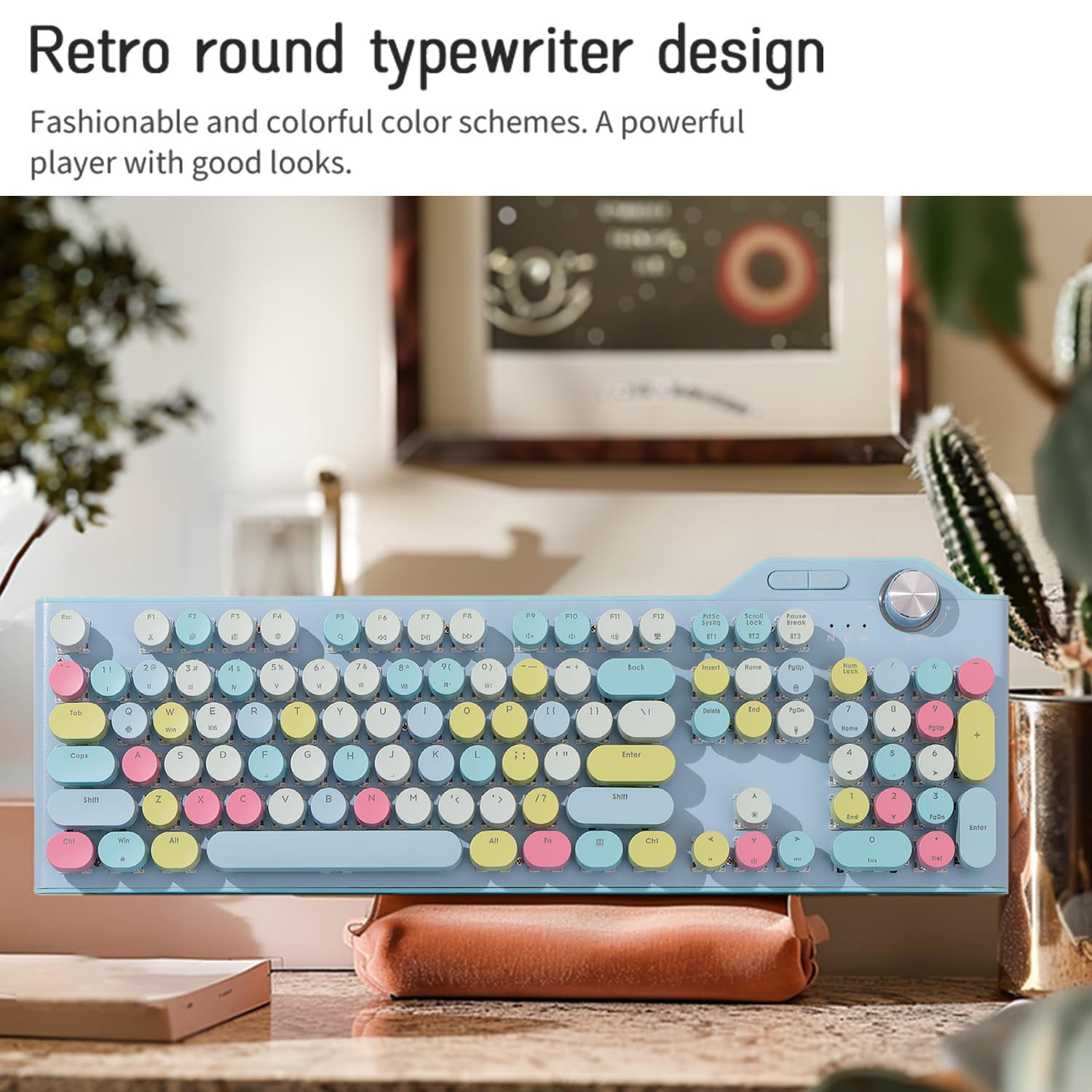 Wireless Keyboard - Silent Keys, 104 Keys Full Keyboard