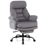 Big and Tall Office Chair with Footrest – 400 LBS Capacity