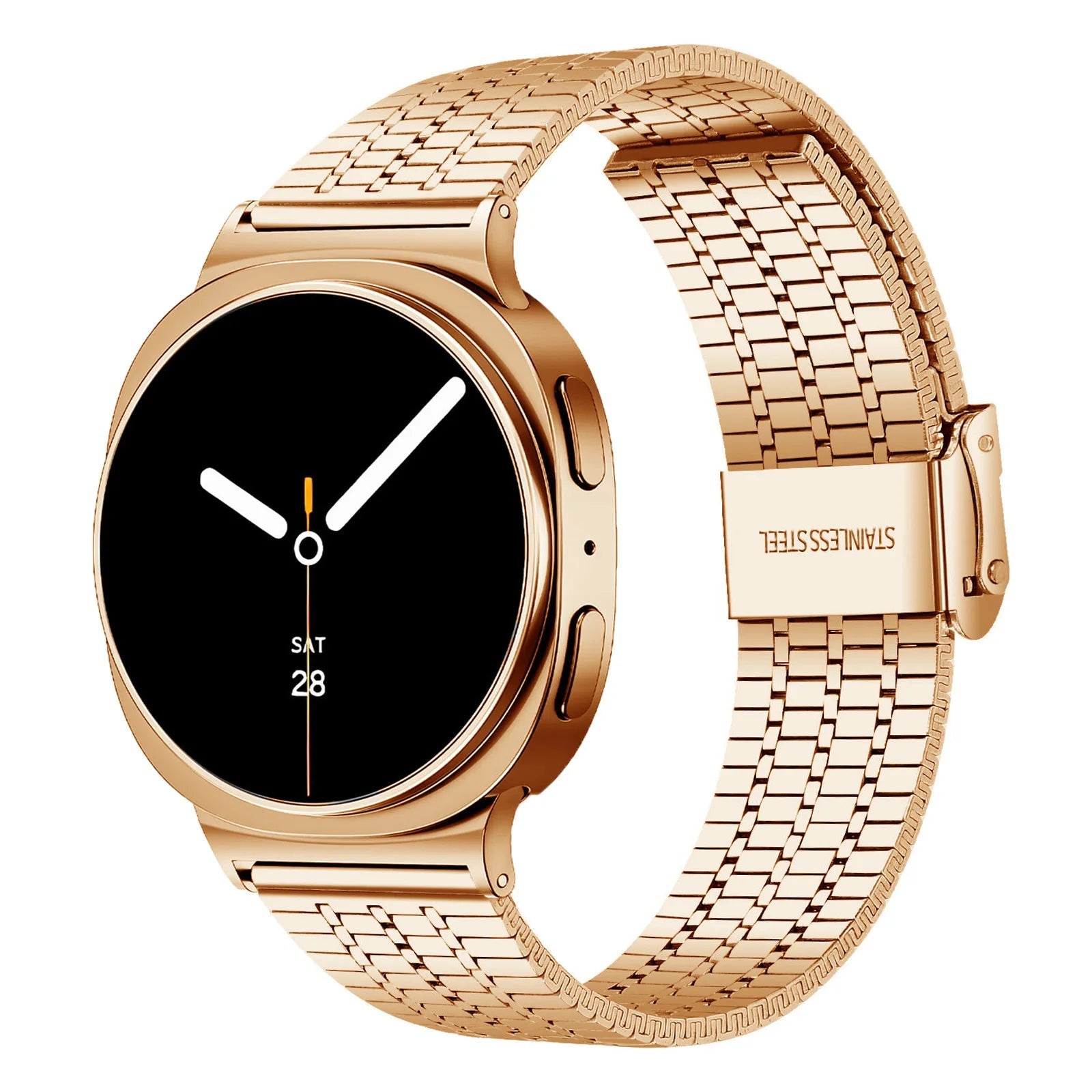 Luxury Stainless Steel Integrated Band for Samsung Galaxy Watch 8 & 7 I 40MM, 44MM, 46MM, 47MM
