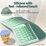 Wired Keyboard & Mouse Combo - 85-Key RGB Keyboard