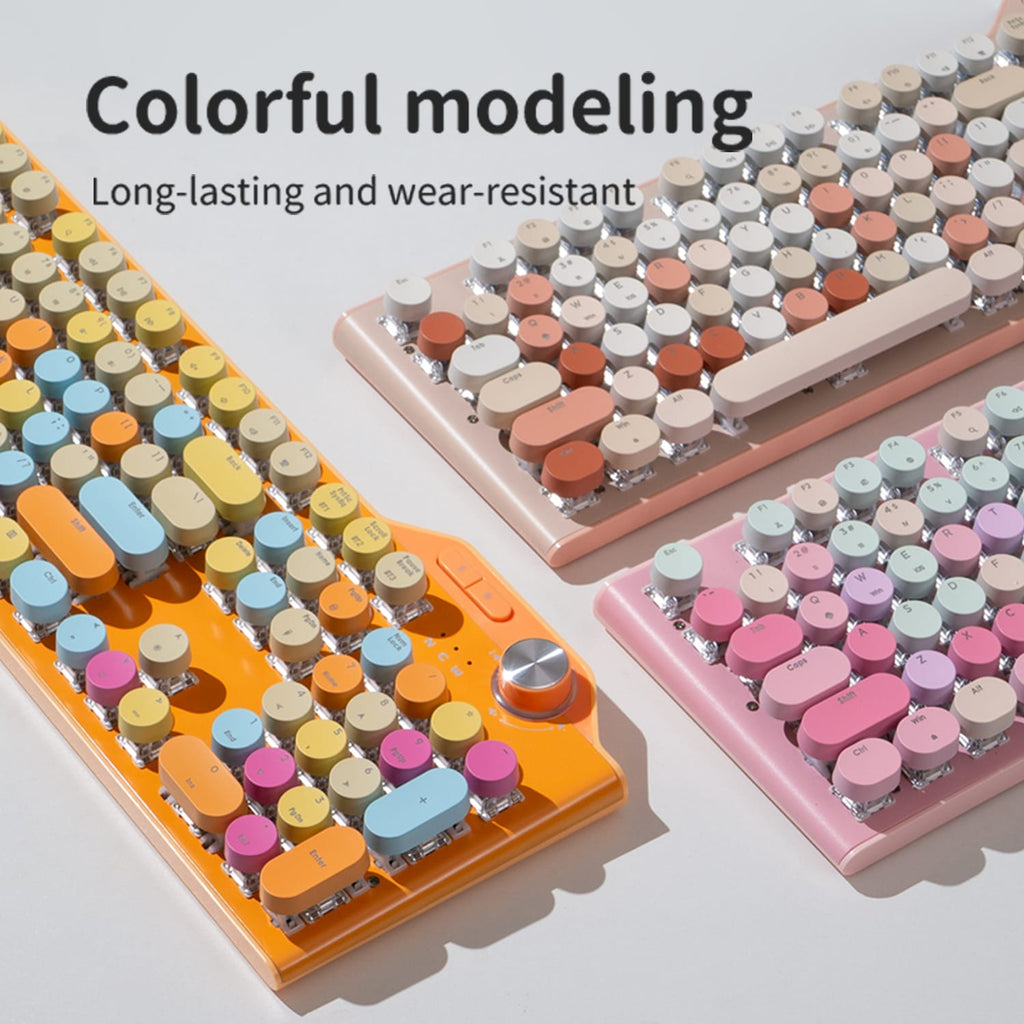 Wireless Keyboard - Silent Keys, 104 Keys Full Keyboard