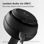 Beats Studio Pro Premium Wireless Over-Ear Headphones- Up to 40-Hour Battery Life, Active Noise Cancelling, Great for Travel & Commuting, USB-C Lossless Audio, Apple & Android Compatible -Black (Refurbished)