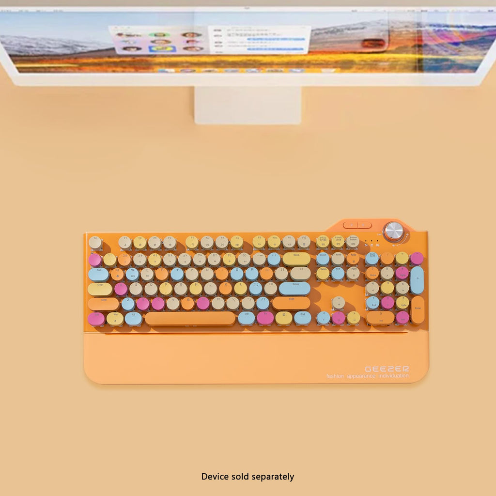 Wireless Keyboard - Silent Keys, 104 Keys Full Keyboard