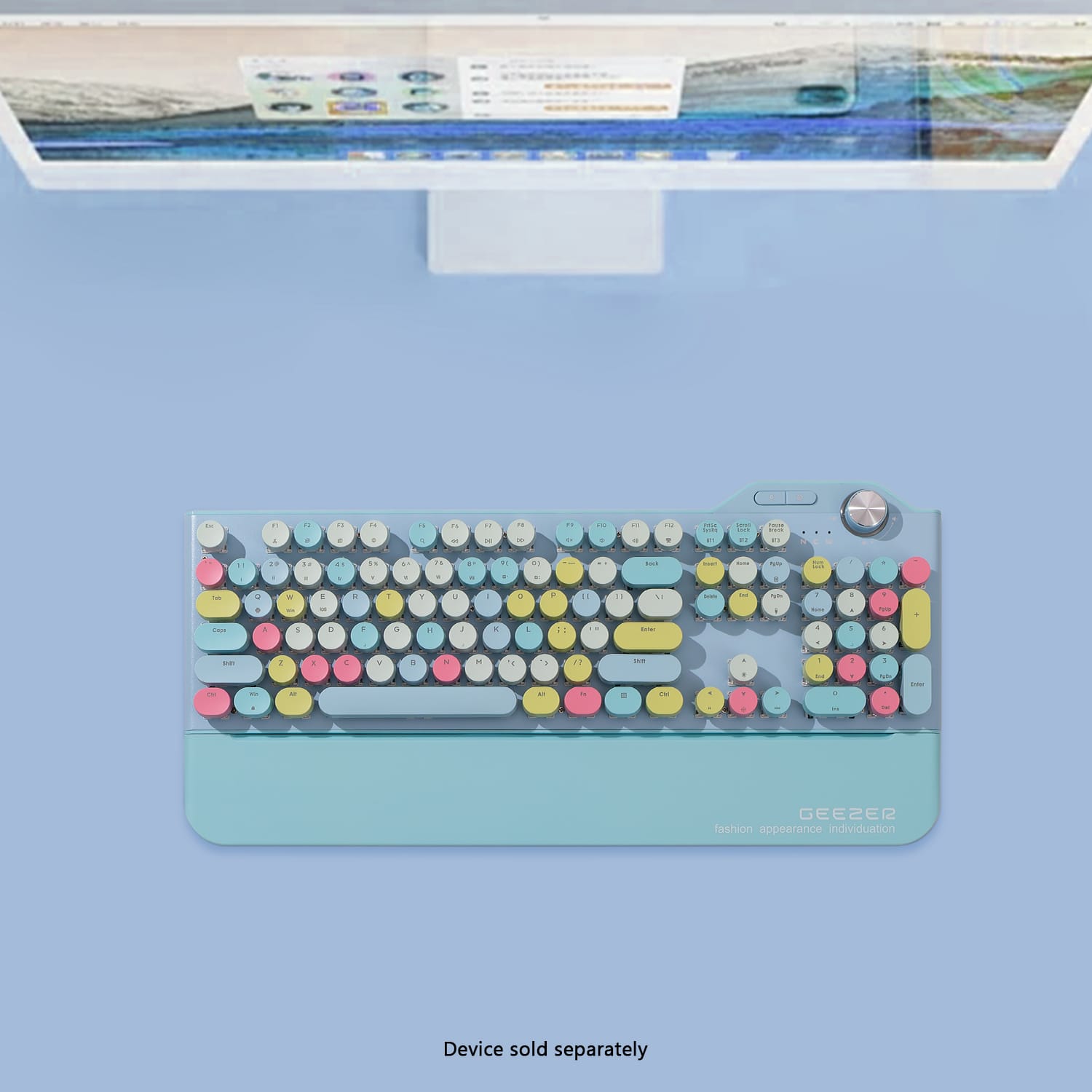 Wireless Keyboard - Silent Keys, 104 Keys Full Keyboard