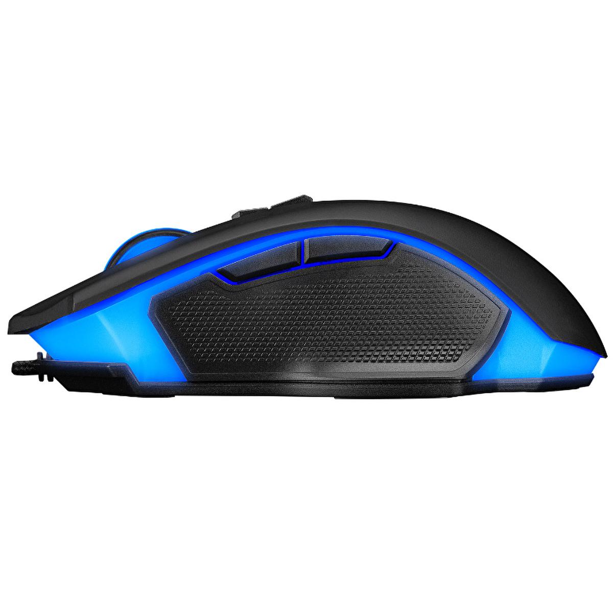 Everest Gaming Keyboard and Mouse Combo - USB 3, RGB Lighting, 3 Macro Keys, Adjustable DPI