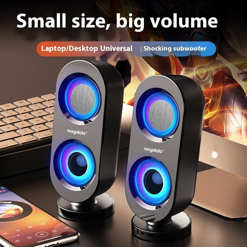 Desktop 2.2 Subwoofer Speaker System — Wired & Bluetooth