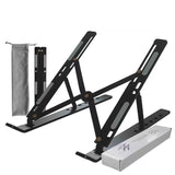 Notebook Stand Foldable Portable Base Cooling Pad High Bracket Aluminum Alloy Desktop Stable Computer Holder