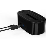 ORICO 6218US3 External HDD Docking Station 5Gbps USB 3.0 to SATA HDD Case Support UASP for 2.5/3.5 inch HDD/SSD 8TB