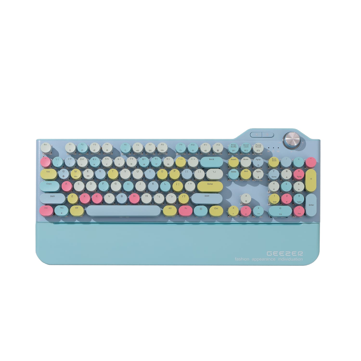 Wireless Keyboard - Silent Keys, 104 Keys Full Keyboard