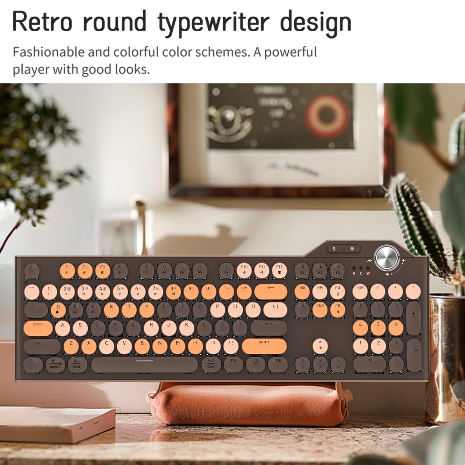 Wireless Keyboard - Silent Keys, 104 Keys Full Keyboard