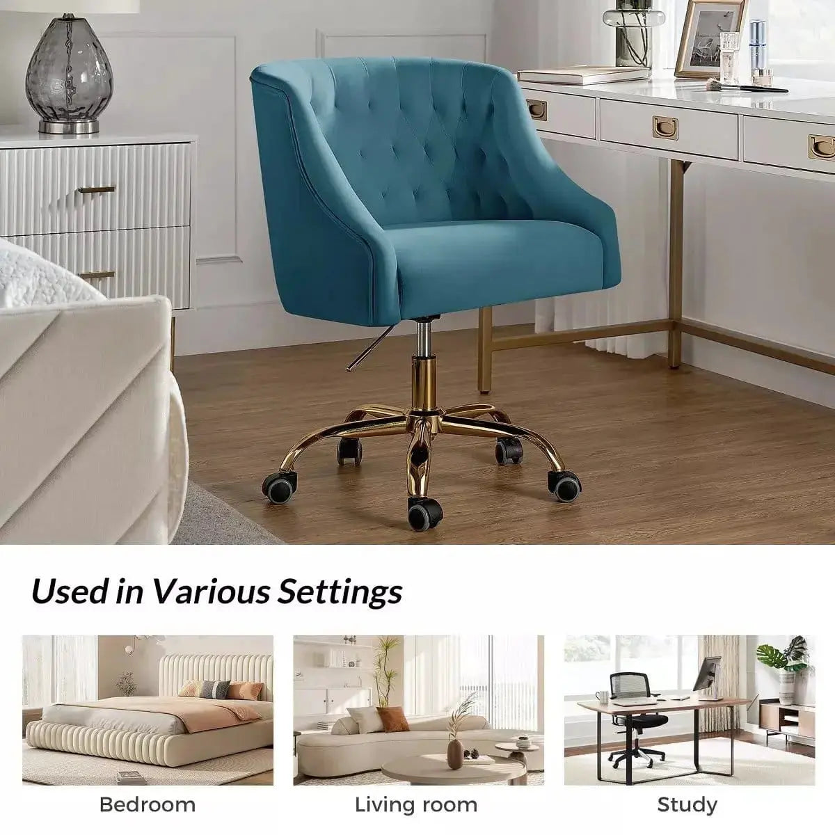 Curvaceous Velvet Swivel 