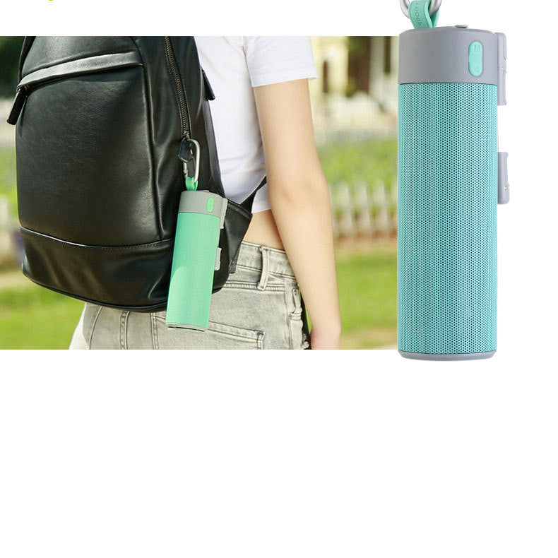 Portable Bluetooth Speaker with Mic & 8-Hour Battery