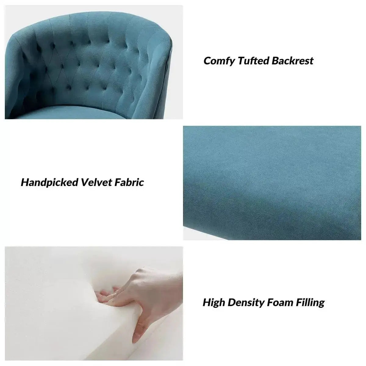Curvaceous Velvet Swivel 