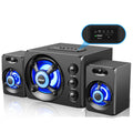 RGB Desktop PC Speakers with Colorful LED Lights