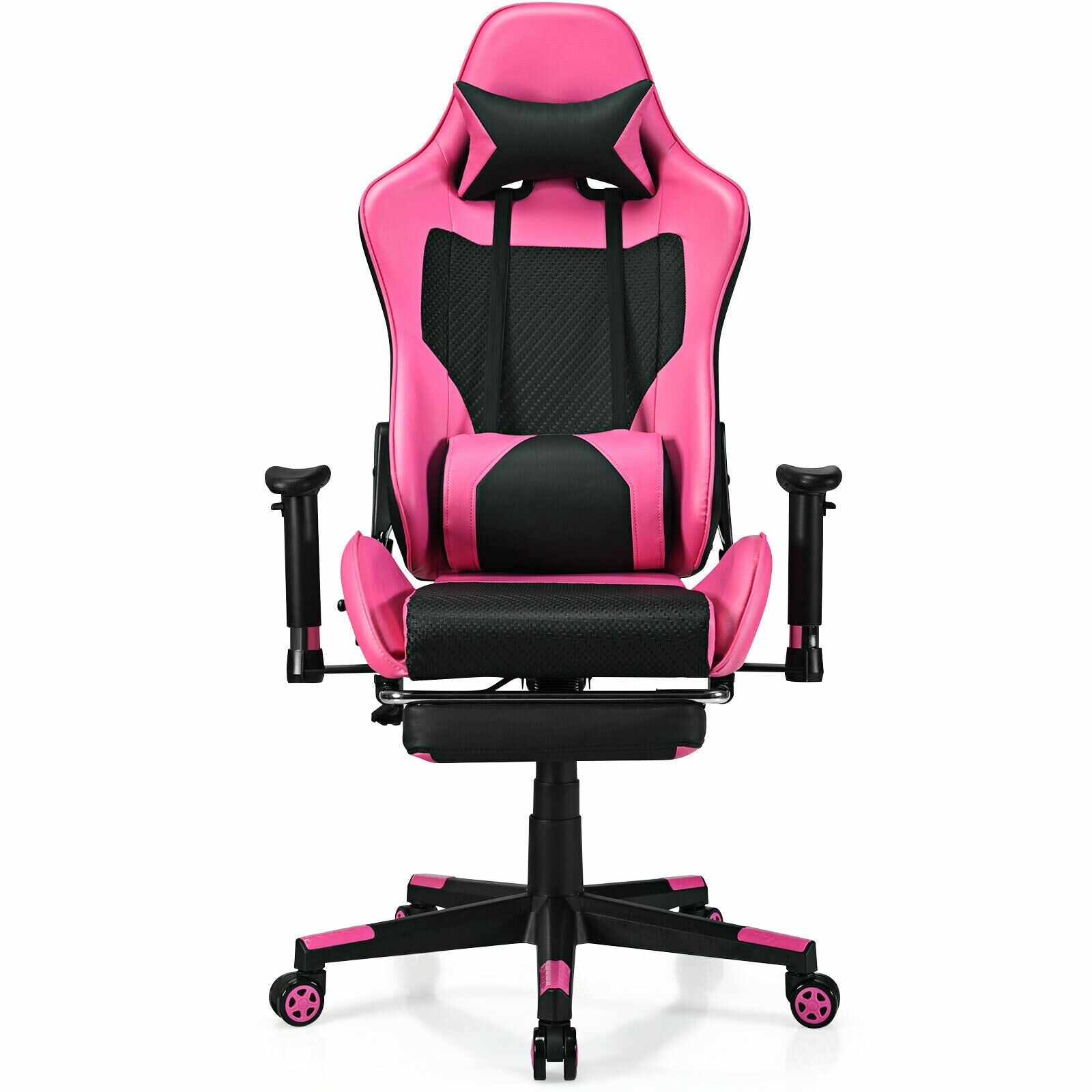 PU Leather Gaming Chair with USB Massage
