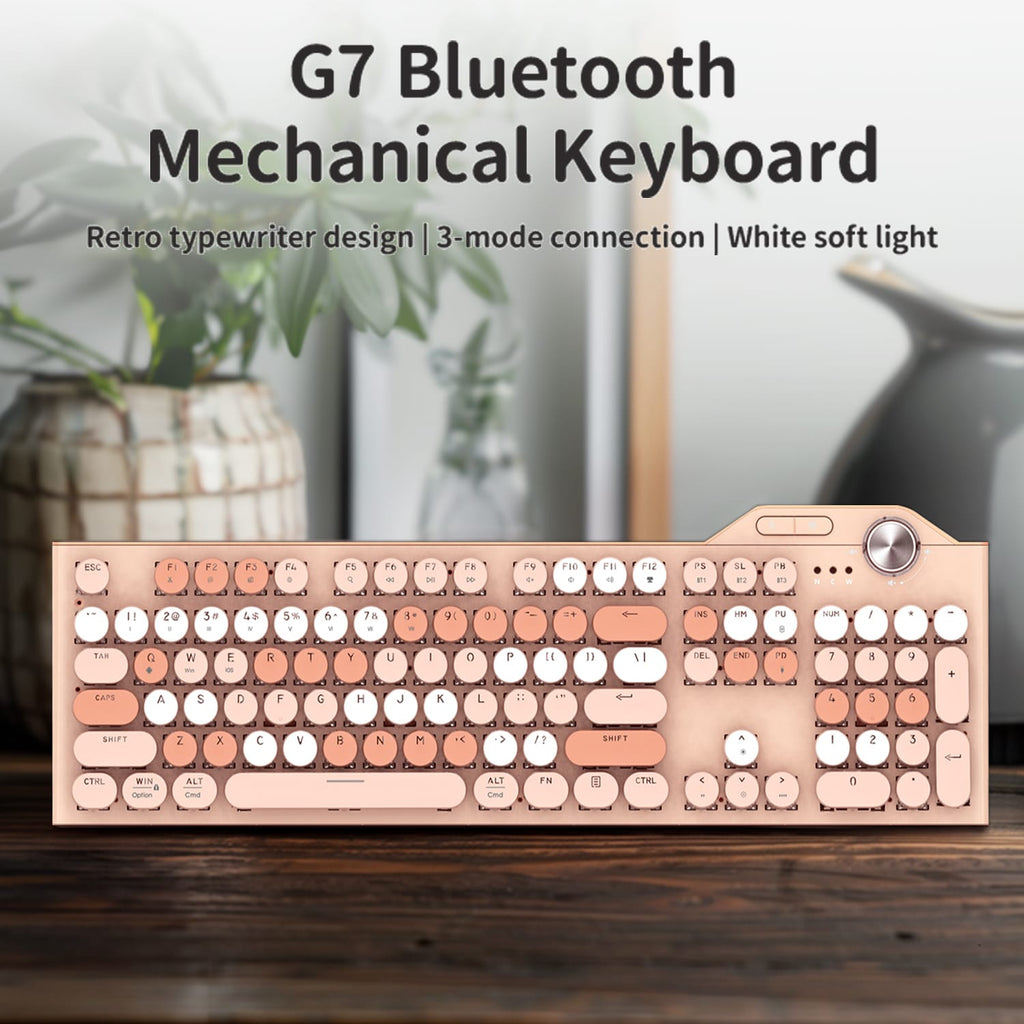 Wireless Keyboard - Silent Keys, 104 Keys Full Keyboard