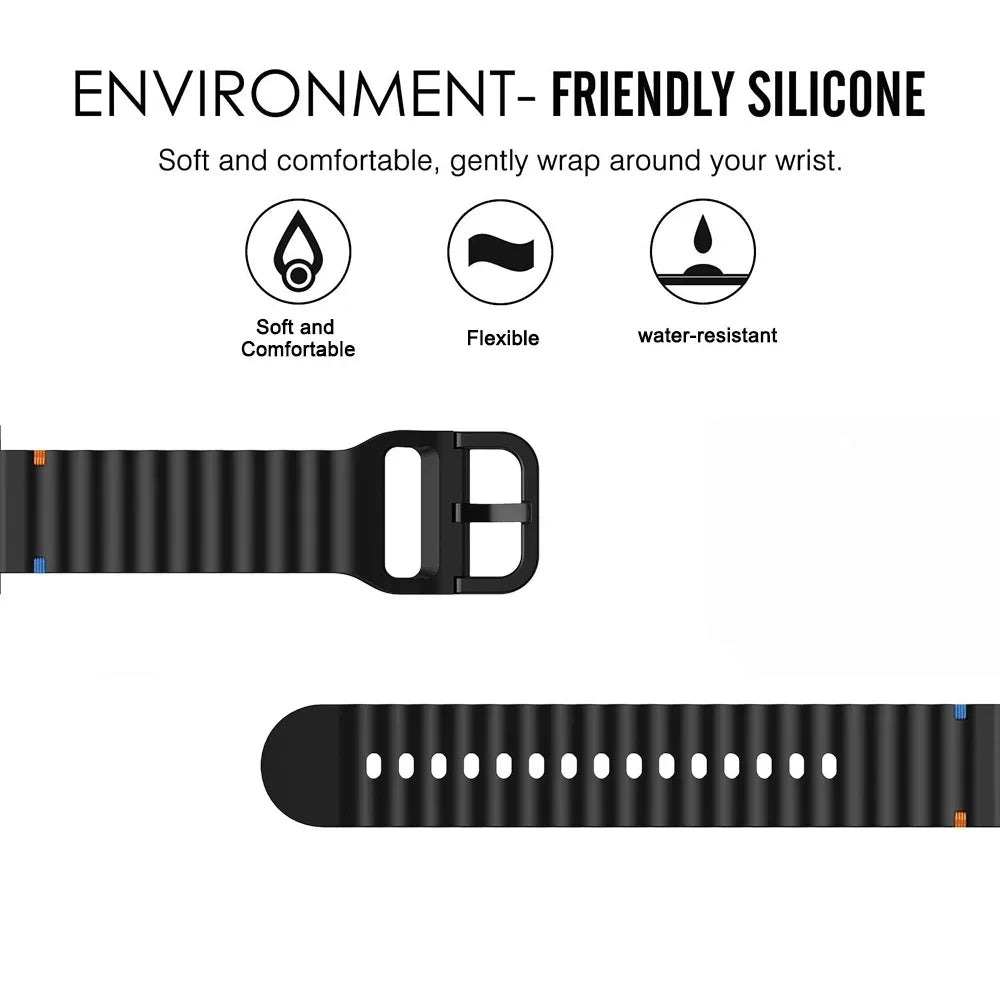 COROS Silicone Watch Band Replacement - Unisex Comfort Strap