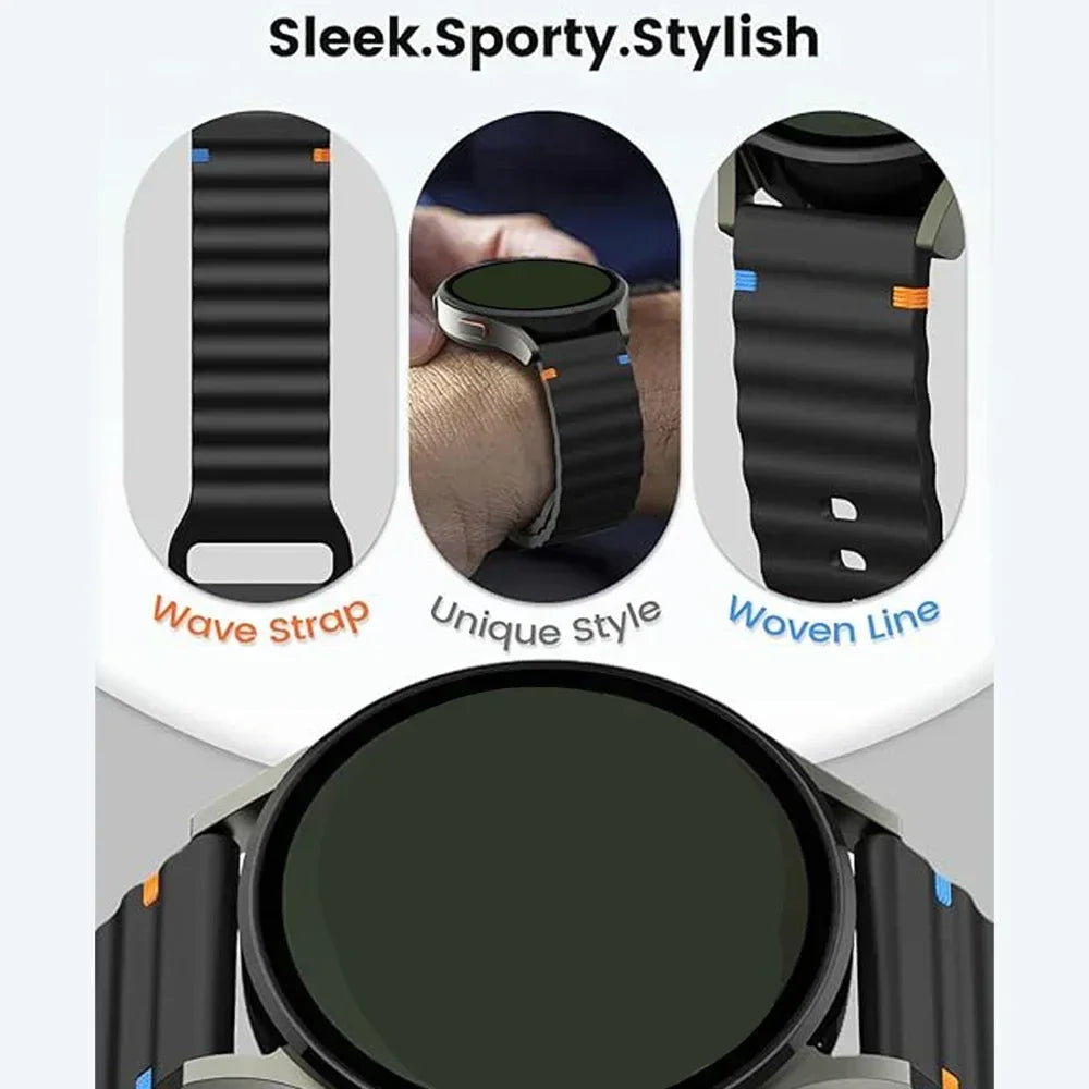 COROS Silicone Watch Band Replacement - Unisex Comfort Strap