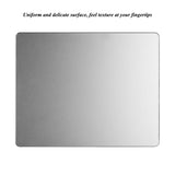 Aluminum Alloy Smooth Mouse Pad 240x180/300mm Hard Metal Slim Desk Mat Rubber Anti-slip Bottom Speed Control Mousepad For Gaming