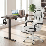 Ergonomic Video Game Chair with Headrest for Home Office
