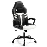 Ergonomic Gaming Chair with Removable Head Pillow & Rocking