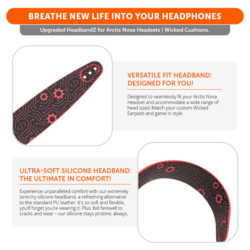 Upgraded Headband Replacement for Arctis Nova Headphones