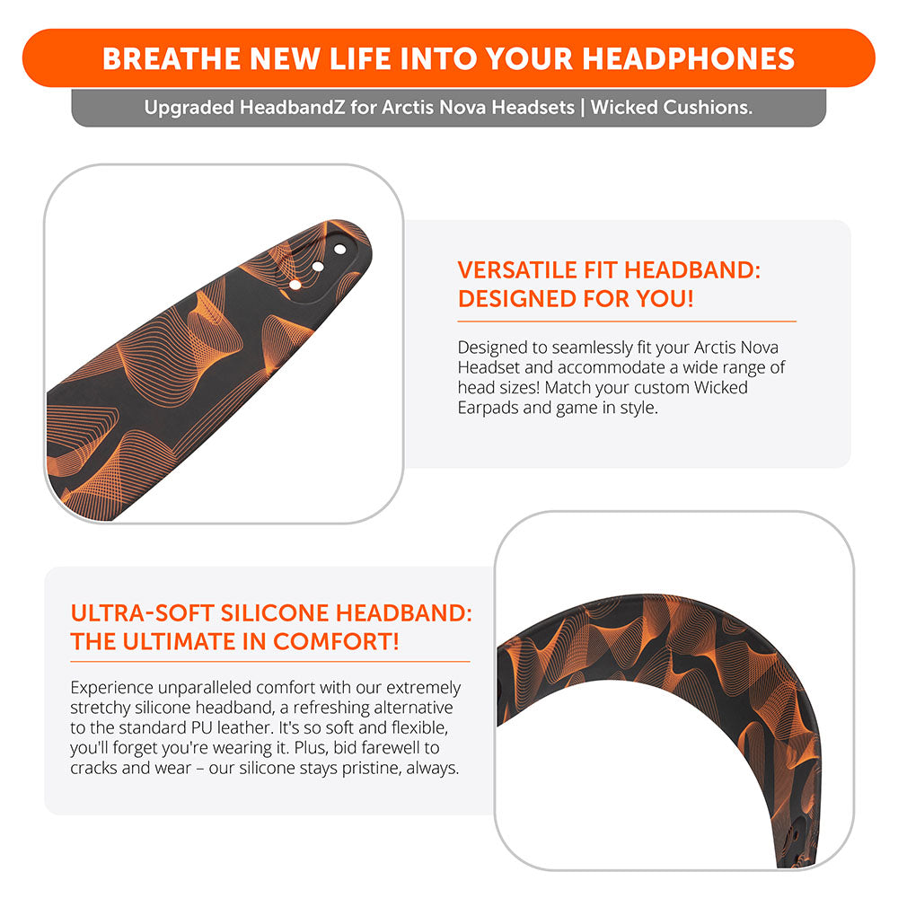 Upgraded Headband Replacement for Arctis Nova Headphones