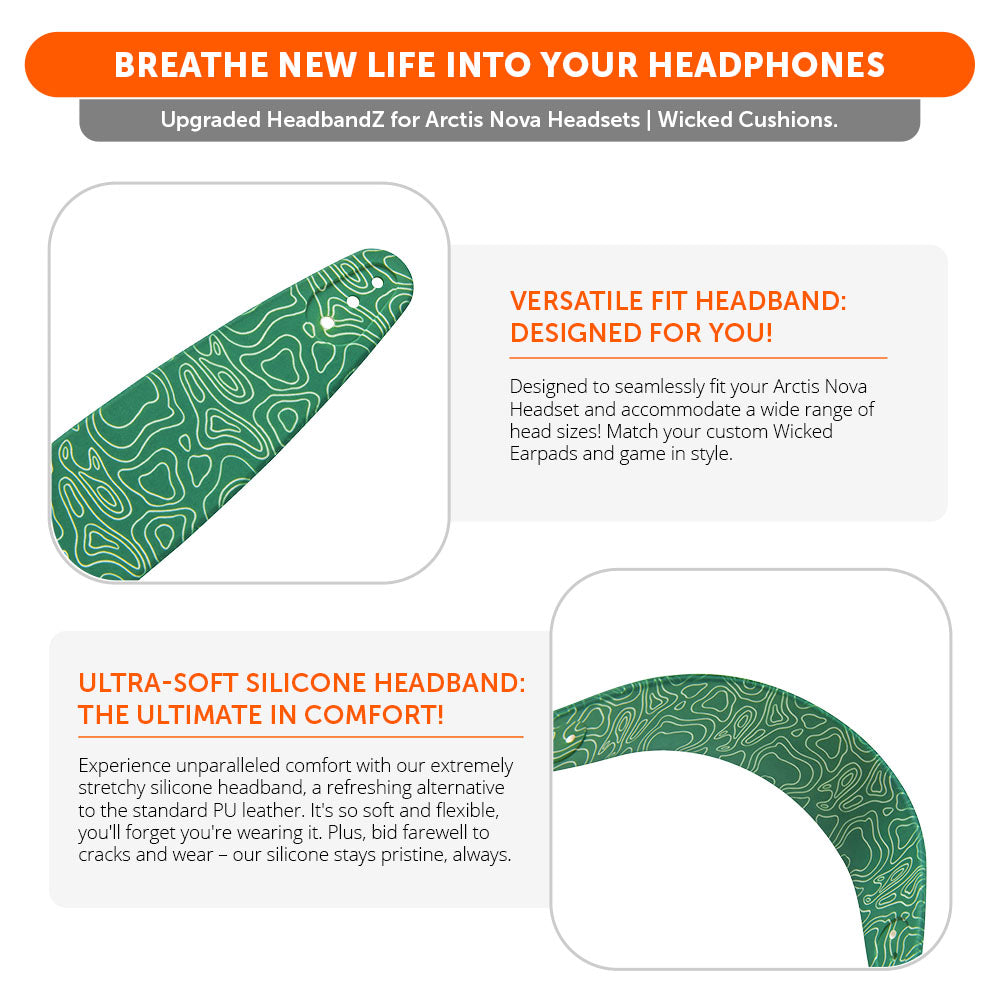 Upgraded Headband Replacement for Arctis Nova Headphones