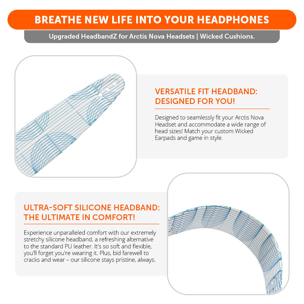 Upgraded Headband Replacement for Arctis Nova Headphones