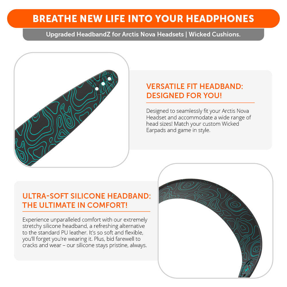 Upgraded Headband Replacement for Arctis Nova Headphones