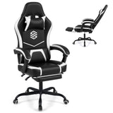 Gaming Chair Height Adjustable Computer Chair with Headrest Ergonomic Office Task Chair