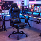 Gaming Chair Height Adjustable Computer Chair with Headrest Ergonomic Office Task Chair
