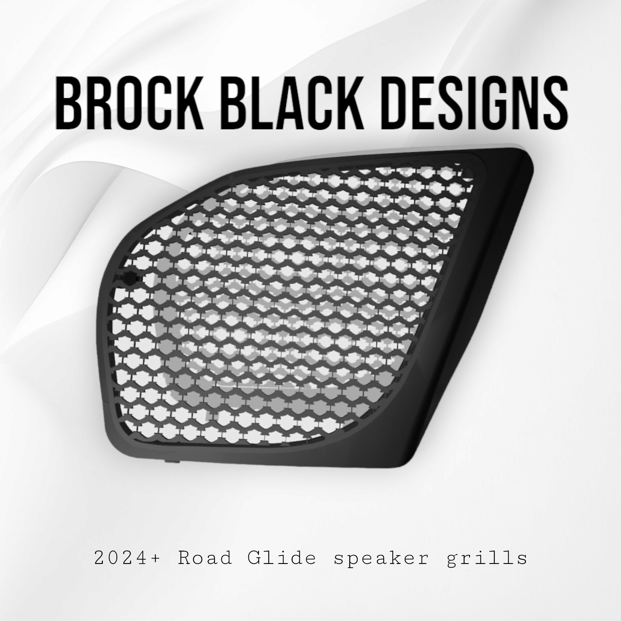 2024+ Road Glide various decorative speakers grill covers sets